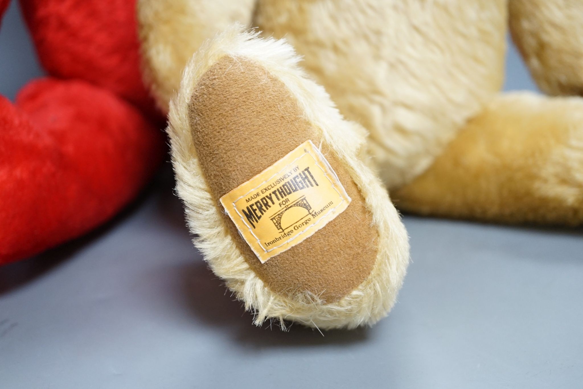 Eight Merrythought Limited Edition bears including Cheeky Punky Highlander, Jack-in-the-box Limited Edition Spaniel
